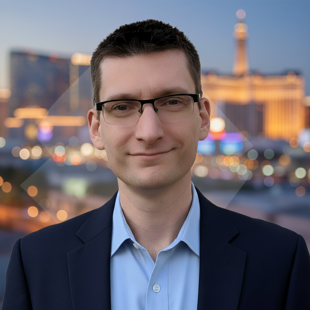Portrait of Jacob Kukuk, a full-stack developer and systems engineer in Las Vegas.